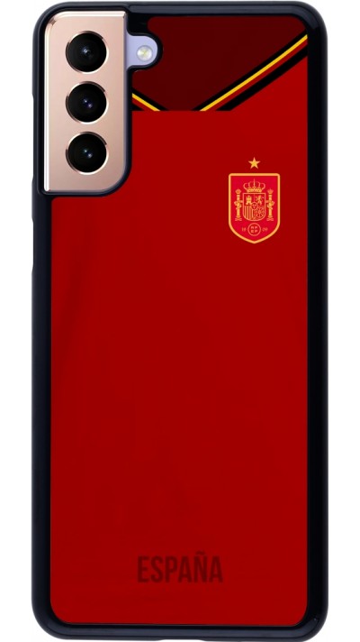 Coque Samsung Galaxy S21+ 5G - Maillot de football Espagne 2022 personnalisable