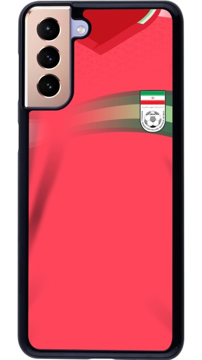 Coque Samsung Galaxy S21+ 5G - Maillot de football Iran 2022 personnalisable