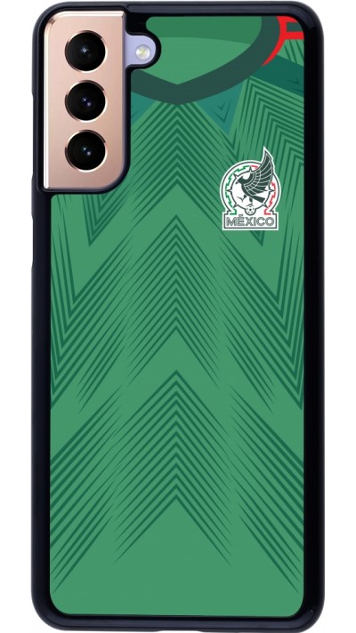 Coque Samsung Galaxy S21+ 5G - Maillot de football Mexique 2022 personnalisable