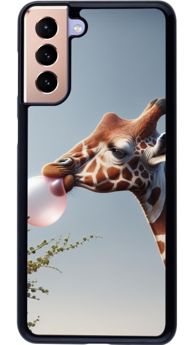 Coque Samsung Galaxy S21+ 5G - Girafe à bulle