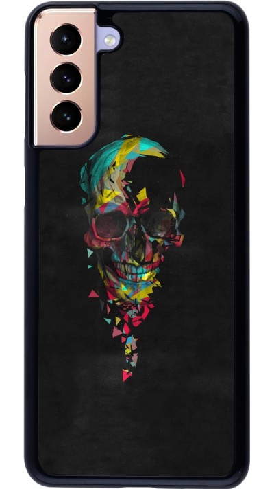 Samsung Galaxy S21+ 5G Case Hülle - Halloween 22 colored skull