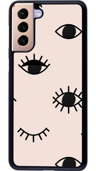 Samsung Galaxy S21+ 5G Case Hülle - Halloween 2023 I see you