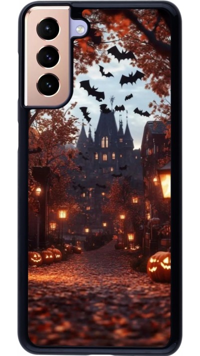 Samsung Galaxy S21+ 5G Case Hülle - Halloween 2025 Haunted house