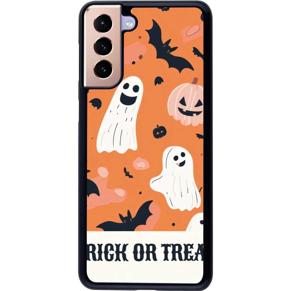 Samsung Galaxy S21+ 5G Case Hülle - Halloween 2025 Trick or treat