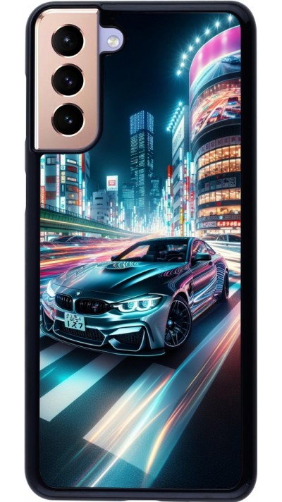 Samsung Galaxy S21+ 5G Case Hülle - BMW M4 Tokio Nacht
