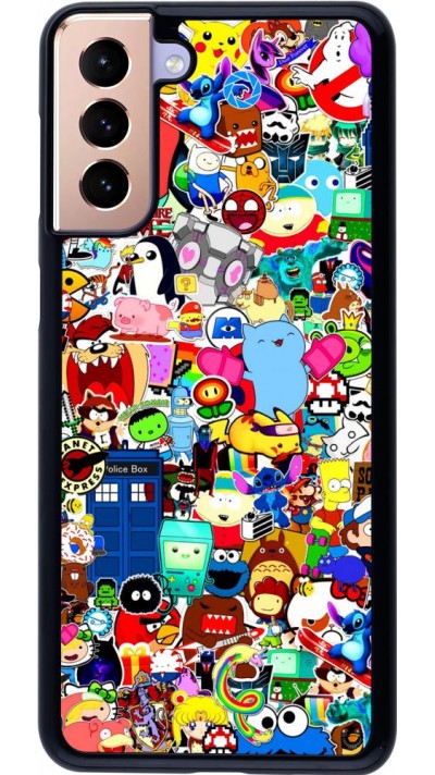Coque Samsung Galaxy S21+ 5G - Mixed cartoons