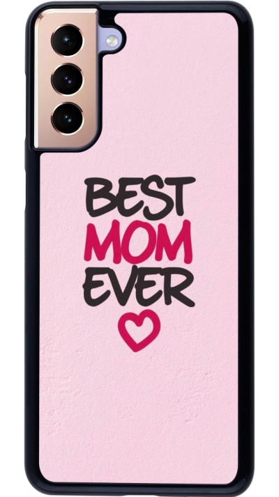 Samsung Galaxy S21+ 5G Case Hülle - Mom 2023 best Mom ever pink