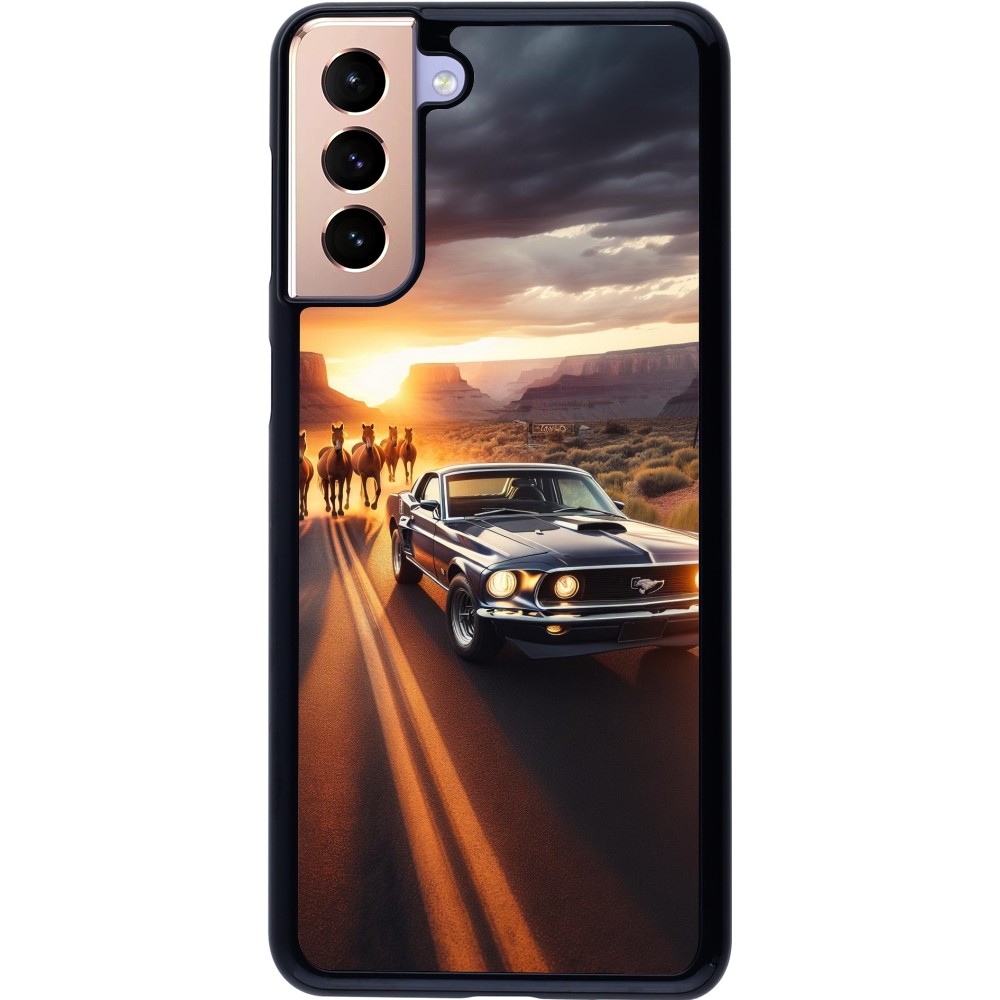 Samsung Galaxy S21+ 5G Case Hülle - Mustang 69 Grand Canyon