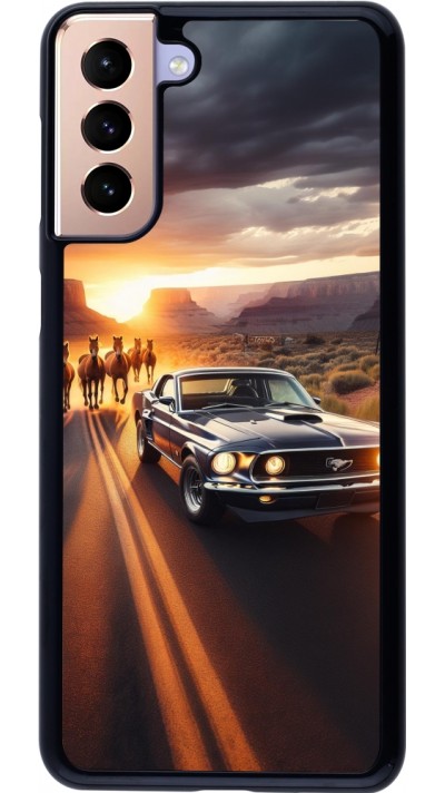Samsung Galaxy S21+ 5G Case Hülle - Mustang 69 Grand Canyon