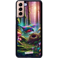 Samsung Galaxy S21+ 5G Case Hülle - Vogel Nest Wald