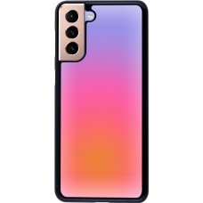 Samsung Galaxy S21+ 5G Case Hülle - Orange Pink Blue Gradient