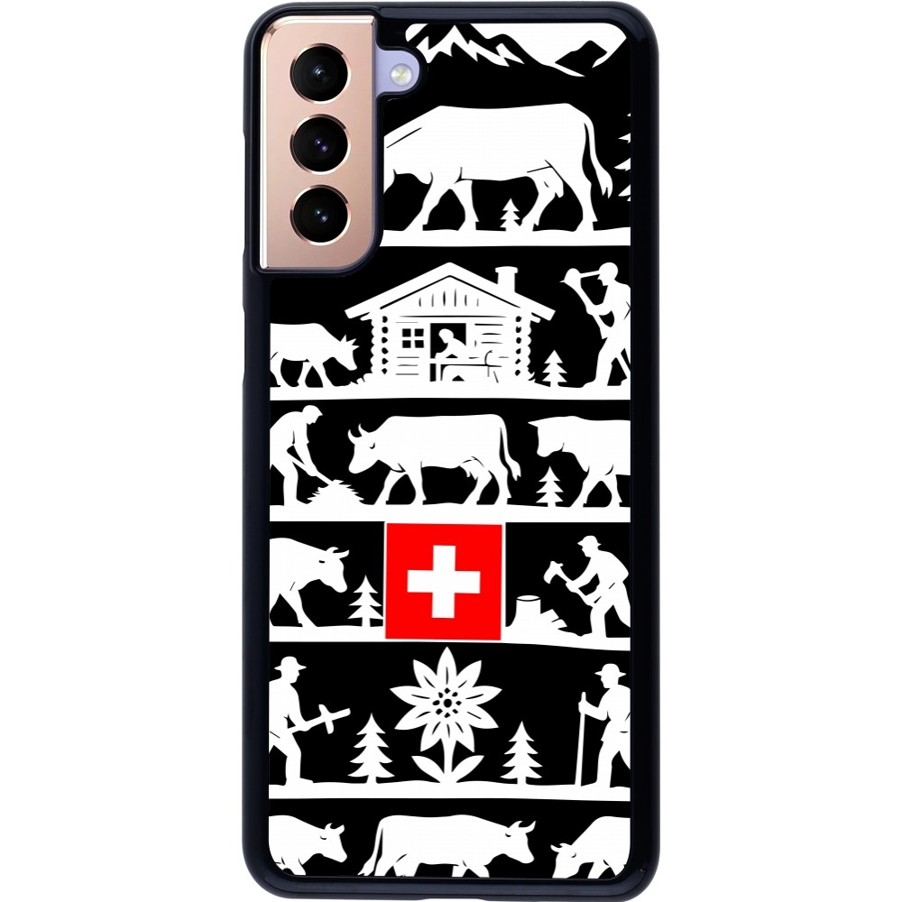 Samsung Galaxy S21+ 5G Case Hülle - Poya Schweiz 1 schwarz