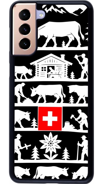 Samsung Galaxy S21+ 5G Case Hülle - Poya Schweiz 1 schwarz