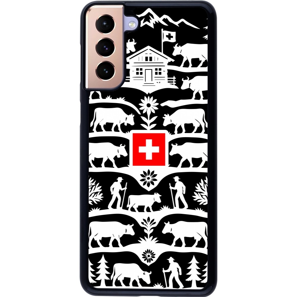 Samsung Galaxy S21+ 5G Case Hülle - Poya Schweiz 3 schwarz