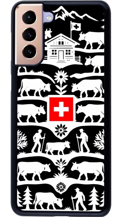 Samsung Galaxy S21+ 5G Case Hülle - Poya Schweiz 3 schwarz