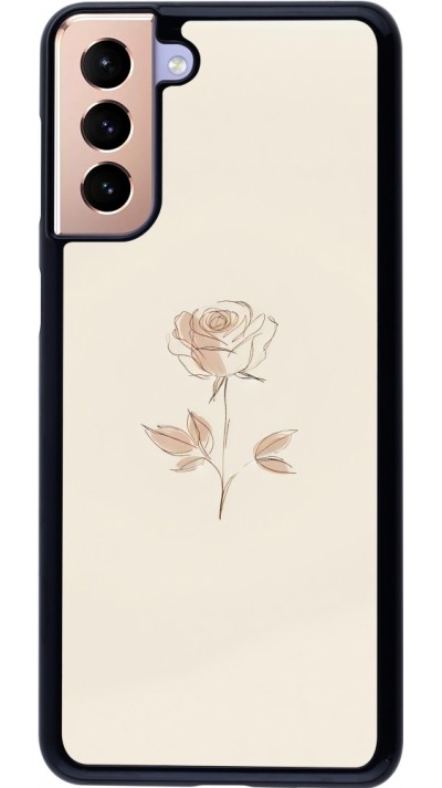 Samsung Galaxy S21+ 5G Case Hülle - Rosa Sand Minimalistisch