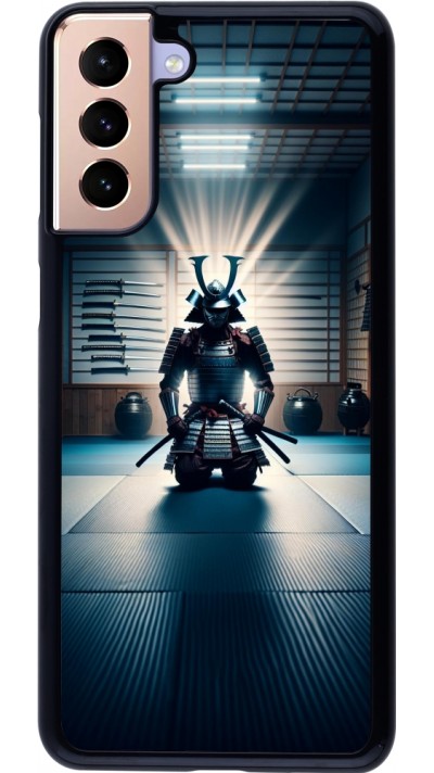 Samsung Galaxy S21+ 5G Case Hülle - Samurai im Gebet