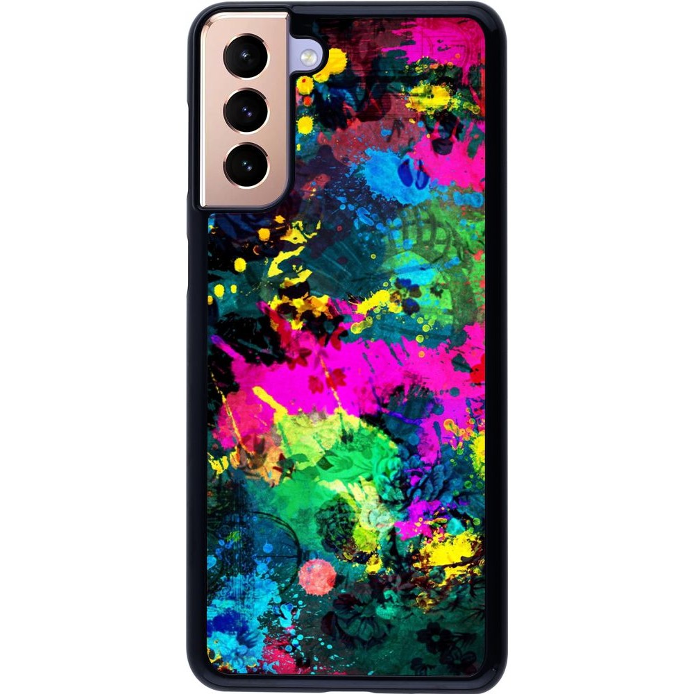 Coque Samsung Galaxy S21+ 5G - splash paint