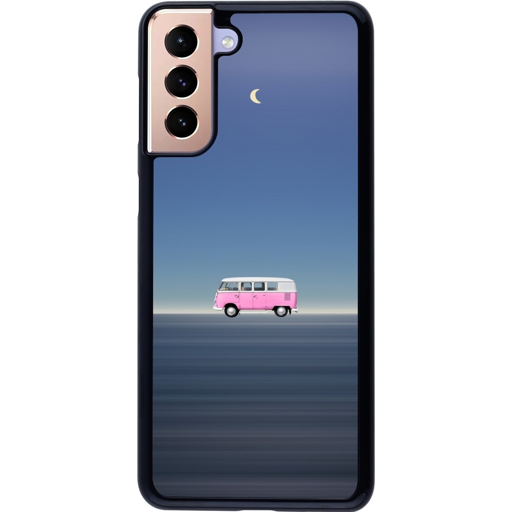 Samsung Galaxy S21+ 5G Case Hülle - Spring 23 pink bus