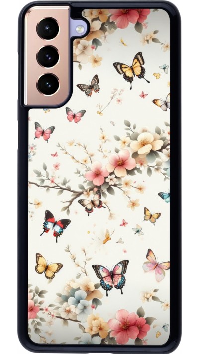 Coque Samsung Galaxy S21+ 5G - Spring 25 Papillons Légers