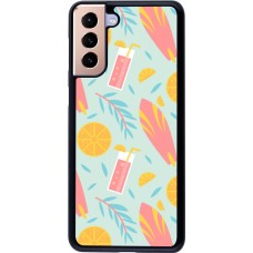 Coque Samsung Galaxy S21+ 5G - Summer 2025 Pattern citron
