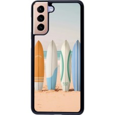 Samsung Galaxy S21+ 5G Case Hülle - Summer surfboard 2025