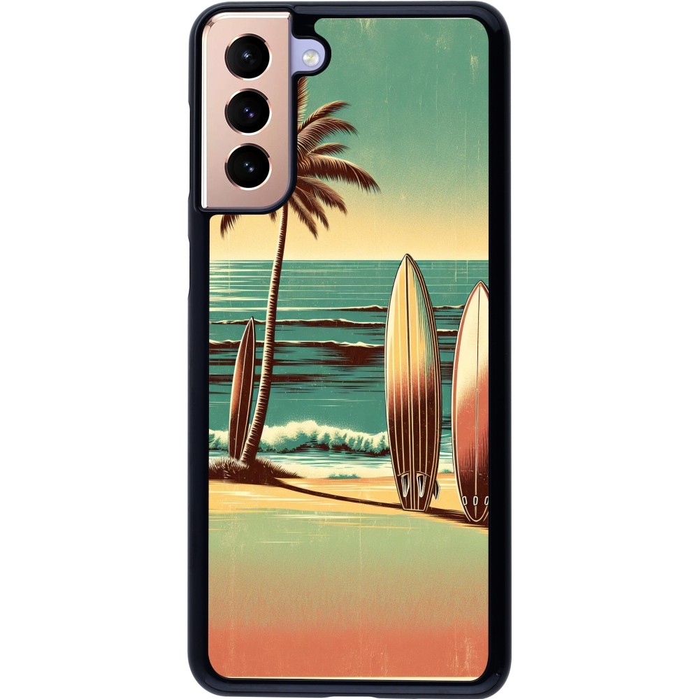 Samsung Galaxy S21+ 5G Case Hülle - Surf Paradise