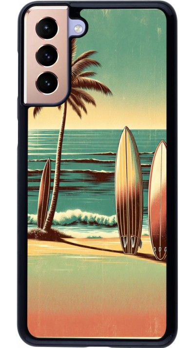 Samsung Galaxy S21+ 5G Case Hülle - Surf Paradise