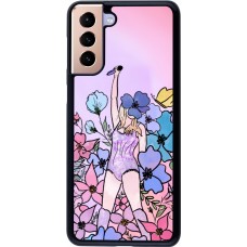 Samsung Galaxy S21+ 5G Case Hülle - Taylor Swift Sketch - Pink