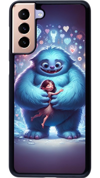 Samsung Galaxy S21+ 5G Case Hülle - Valentin 2024 Flauschige Liebe