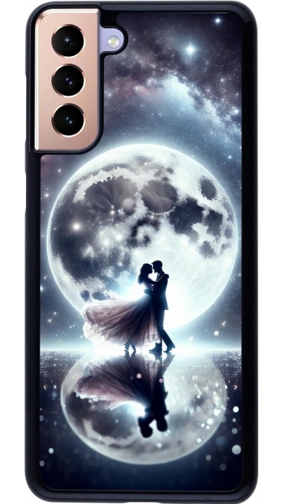 Samsung Galaxy S21+ 5G Case Hülle - Valentin 2024 Liebe unter dem Mond