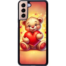 Samsung Galaxy S21+ 5G Case Hülle - Valentin 2024 Teddy Liebe