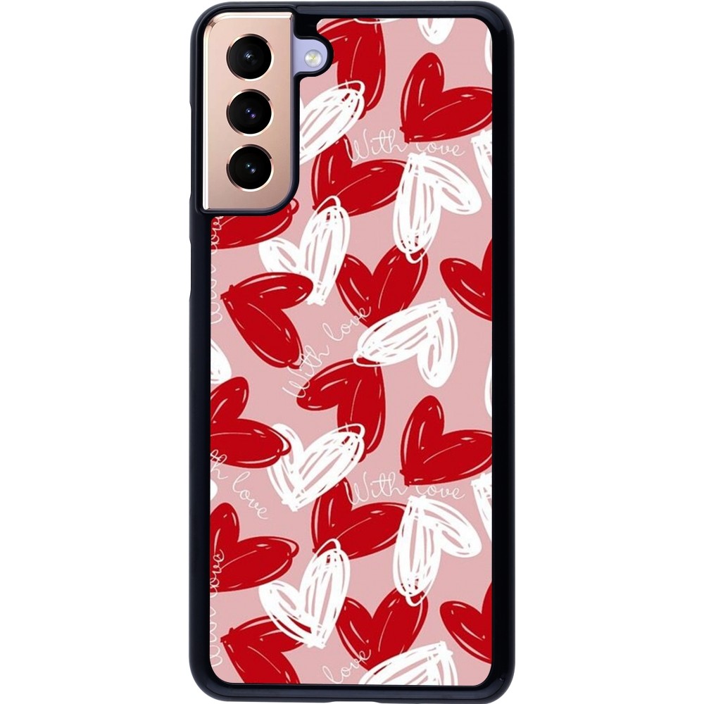 Samsung Galaxy S21+ 5G Case Hülle - Valentine 2024 with love heart