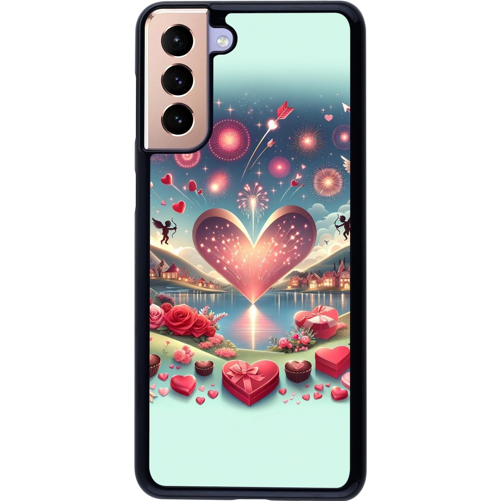 Samsung Galaxy S21+ 5G Case Hülle - Valentin 2025 Schick