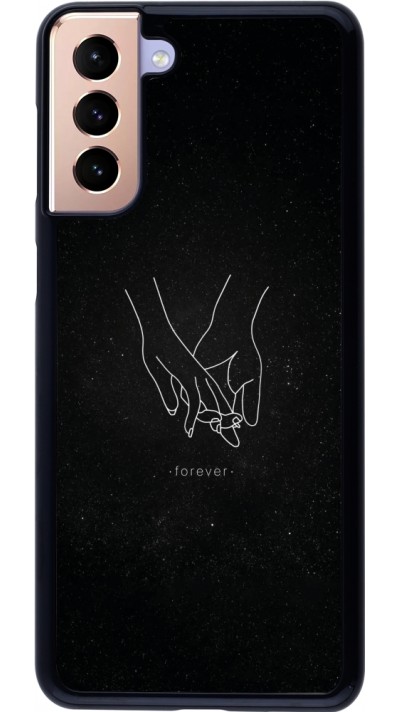 Coque Samsung Galaxy S21+ 5G - Valentine 2023 hands forever