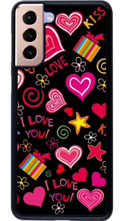 Coque Samsung Galaxy S21+ 5G - Valentine 2023 love symbols