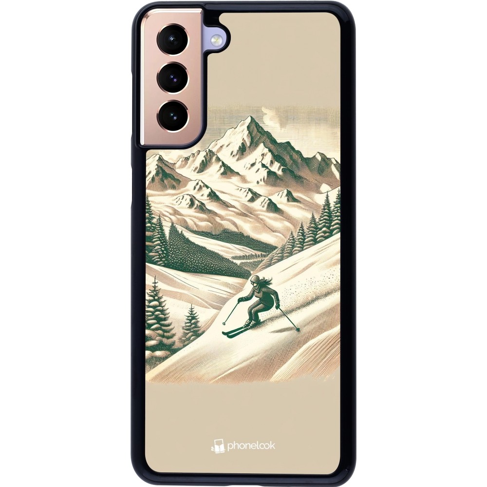 Samsung Galaxy S21+ 5G Case Hülle - Vintage Skiberg