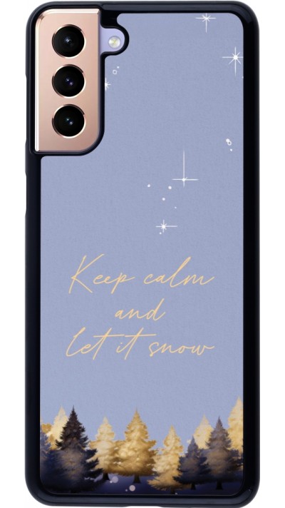 Coque Samsung Galaxy S21+ 5G - Winter 25 Winter illustration of trees