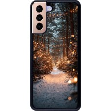Coque Samsung Galaxy S21+ 5G - Winter 25 Winter snowy road