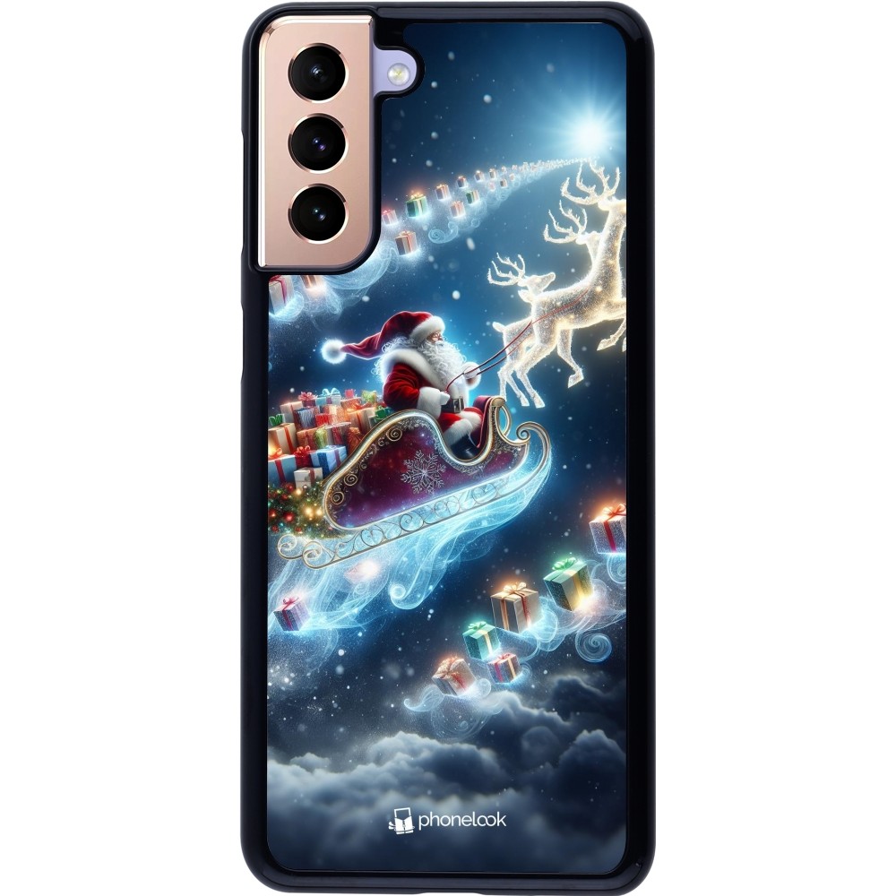 Samsung Galaxy S21+ 5G Case Hülle - Weihnachten 2023 Verzauberter Weihnachtsmann
