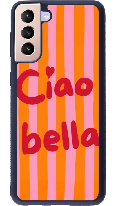 Coque Samsung Galaxy S21+ 5G - Silicone rigide noir Bye Bella 2026