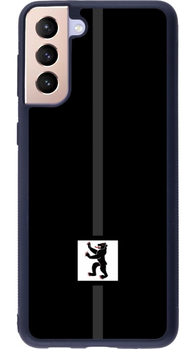 Samsung Galaxy S21+ 5G Case Hülle - Silikon schwarz Kanton AI schwarz