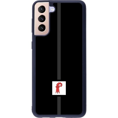 Coque Samsung Galaxy S21+ 5G - Silicone rigide noir Canton BL noir