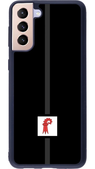 Samsung Galaxy S21+ 5G Case Hülle - Silikon schwarz Kanton BL schwarz