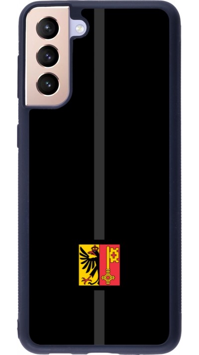 Samsung Galaxy S21+ 5G Case Hülle - Silikon schwarz Kanton GE schwarz