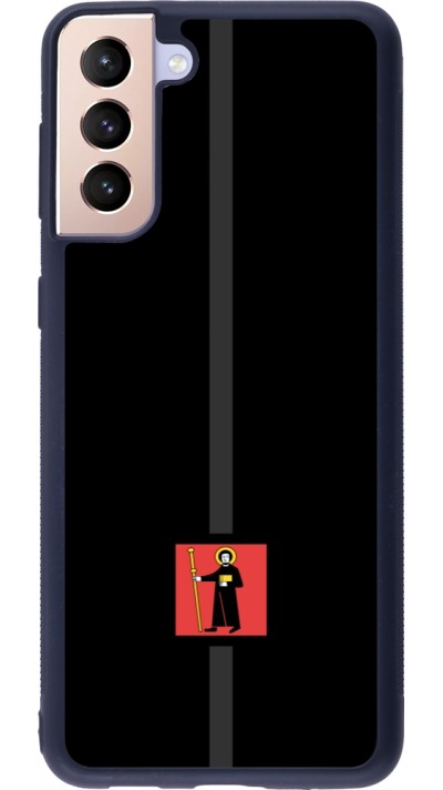 Samsung Galaxy S21+ 5G Case Hülle - Silikon schwarz Kanton GL schwarz