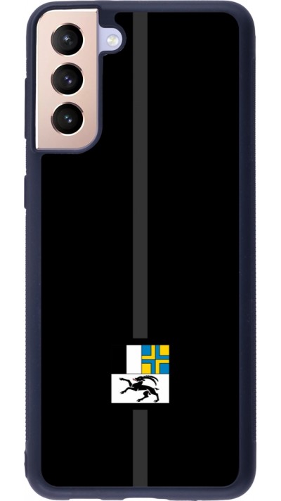 Samsung Galaxy S21+ 5G Case Hülle - Silikon schwarz Kanton GR schwarz
