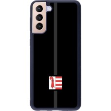 Coque Samsung Galaxy S21+ 5G - Silicone rigide noir Canton JU noir