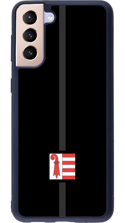 Samsung Galaxy S21+ 5G Case Hülle - Silikon schwarz Kanton JU schwarz