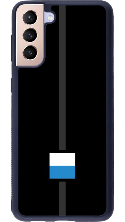 Samsung Galaxy S21+ 5G Case Hülle - Silikon schwarz Kanton LU schwarz